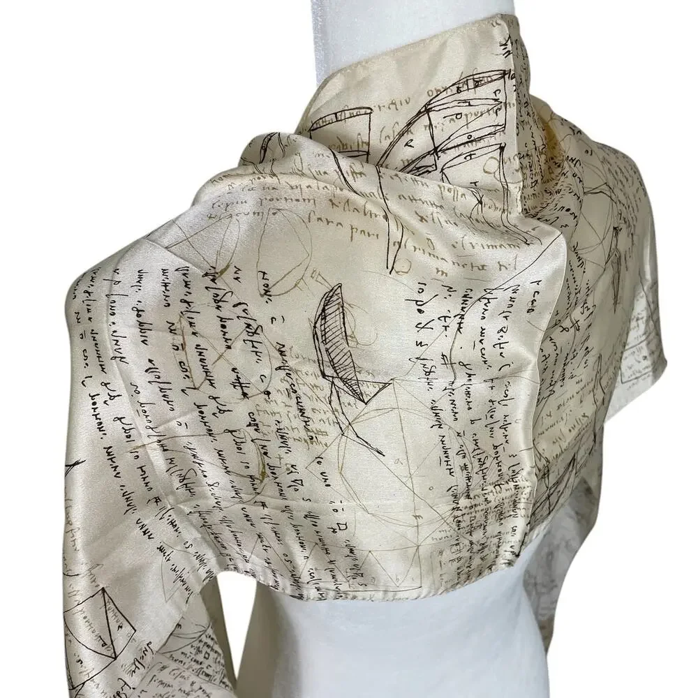 The Metropolitan Museum of Art The Royal Collection Leonardo Da Vinci Silk Scarf
